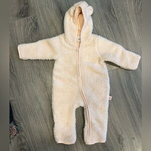 Baby gap pink snow suit